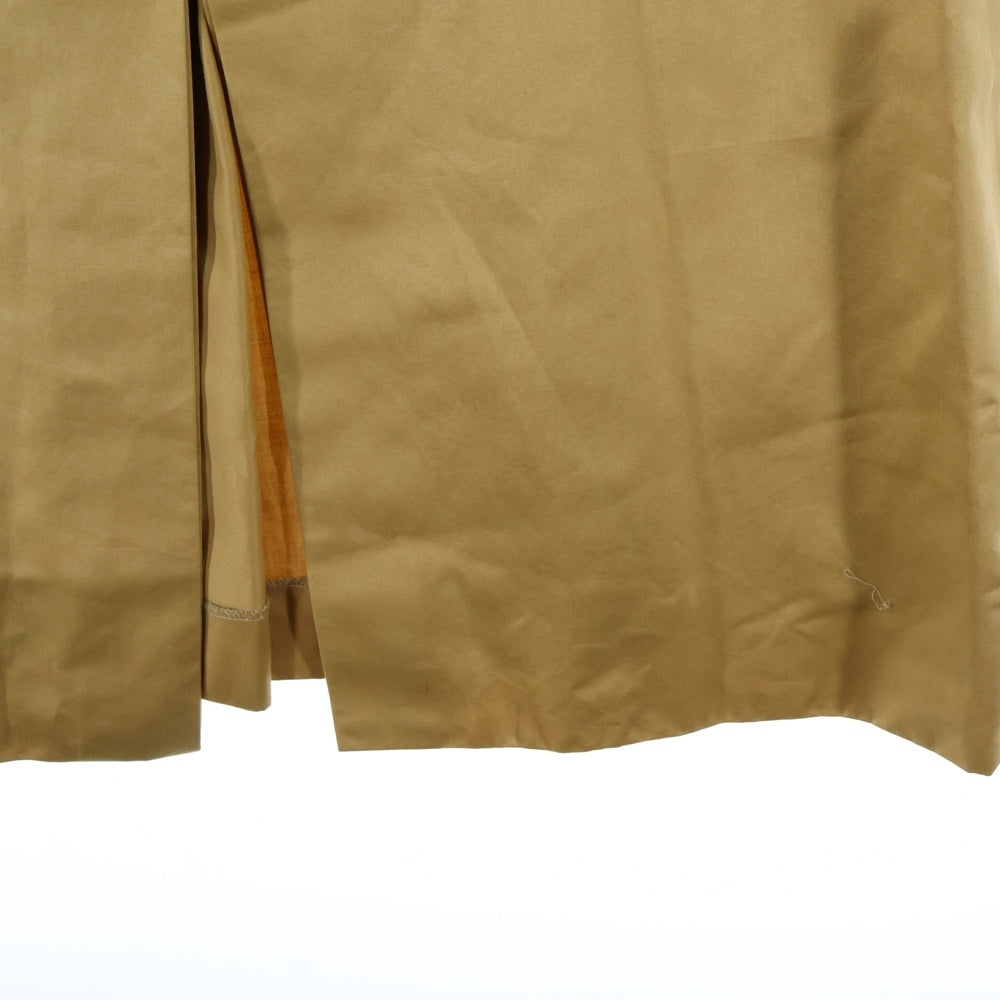 CHANEL(シャネル) 99P スプリングコレクション ココマークボタン ギャザー ロング マーメイドスカート ベージュ レディース P13178V07529