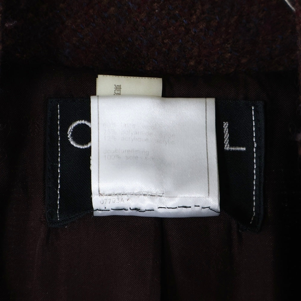 CHANEL(シャネル) 98AW セットアップ ウール ココマークボタン ギャザーカラー ダブルブレスト テーラードジャケット タイト ロングスカート レディース P12240V06940