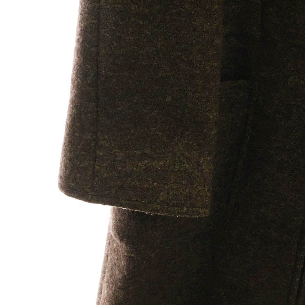 CHANEL(シャネル) 97AW ココマーク ジップアップ ウール チェスター ロング コート ブラウン レディース P09456W02373