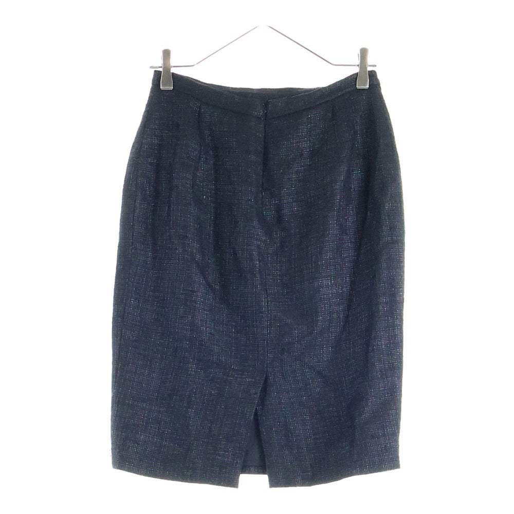 Christian Dior MONSIEUR(クリスチャンディオールムッシュ) セットアップスーツ 2B クロップド テーラードジャケット レザーベルト タイト ミディアムスカート レディース 1C21213C1510