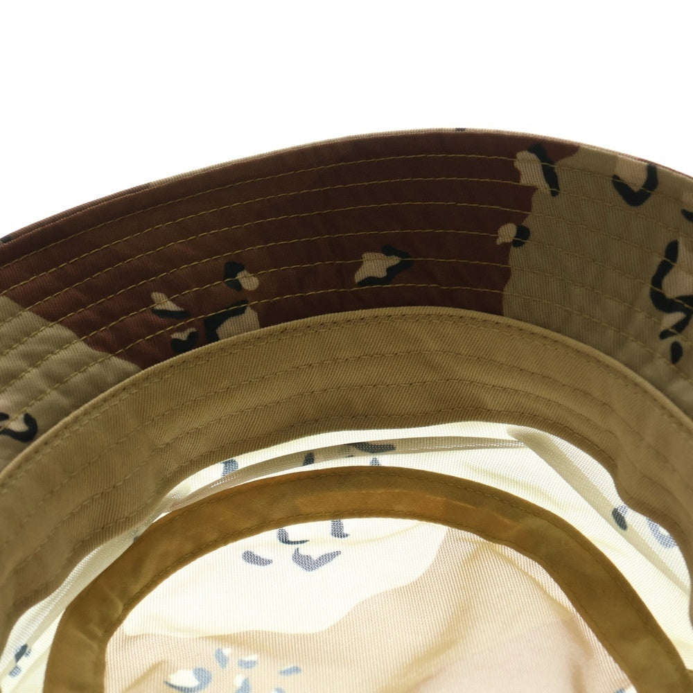 SUPREME(シュプリーム) 20SS Mesh Crusher メッシュ クラッシャー ロゴ刺繍 バケットハット ベージュ/ブラウン