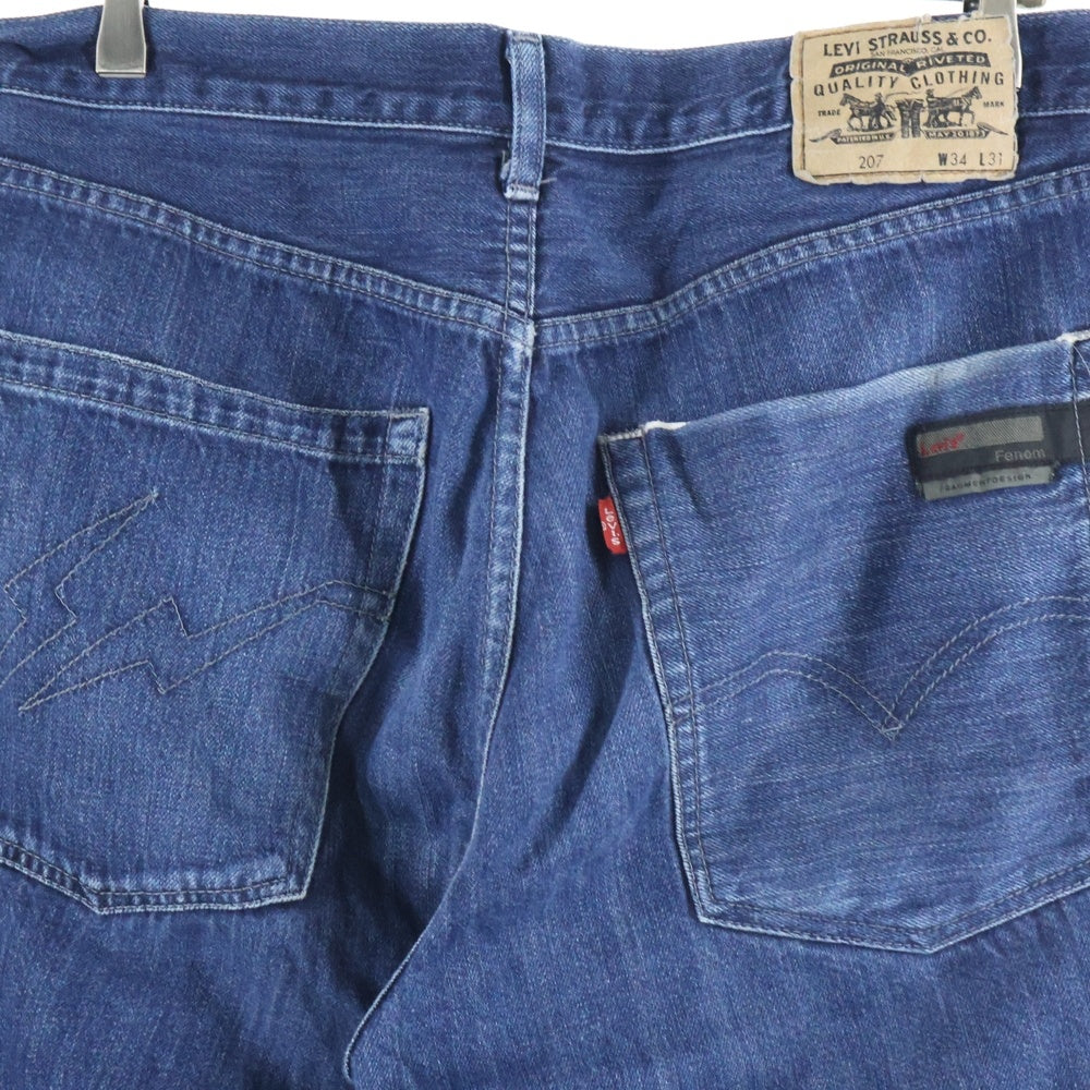 Levi's Fenom(リーバイス フェノム) 207 DISCO サイドジップポケット付デニムパンツ ジーンズ インディゴブルー