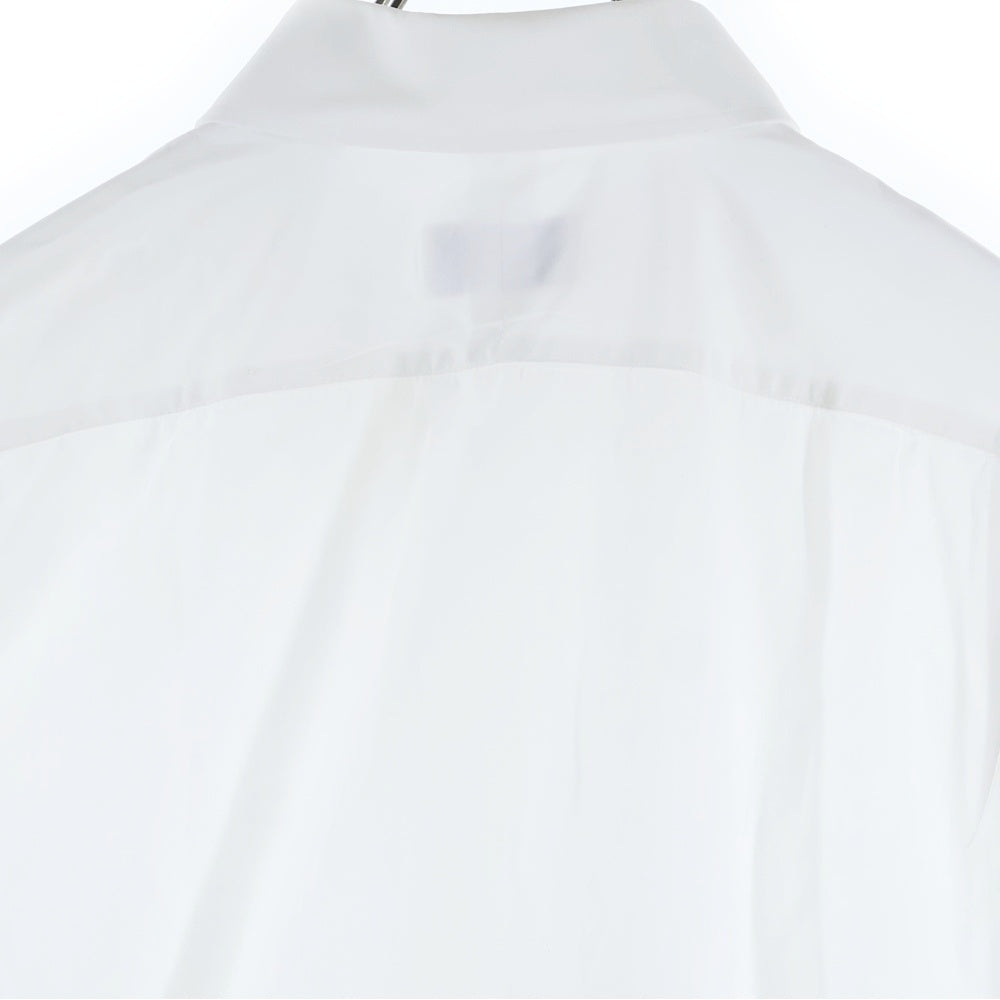 HERMES(エルメス) セリエ ゴールドカフスボタン コットン 長袖シャツ ホワイト