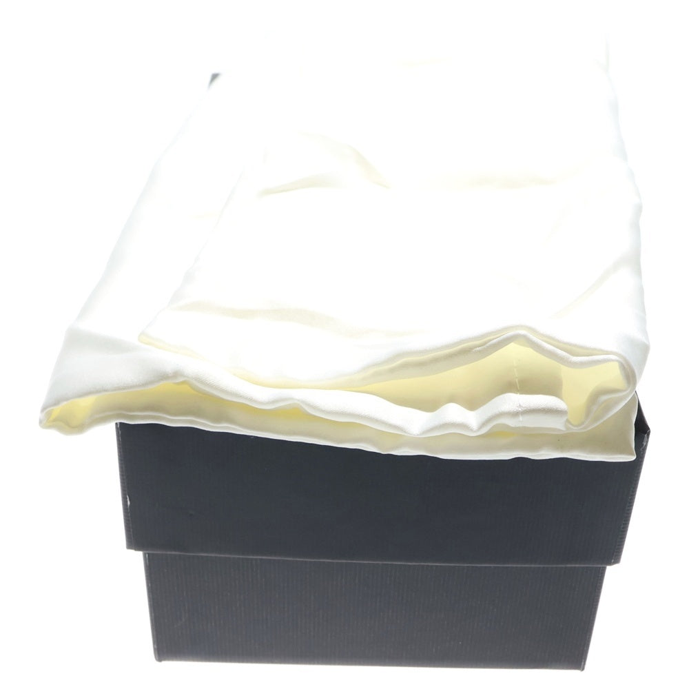 GUCCI(グッチ) ロゴストラップ ベルクロ フラットサンダル シューズ ベージュ/ネイビー キッズ