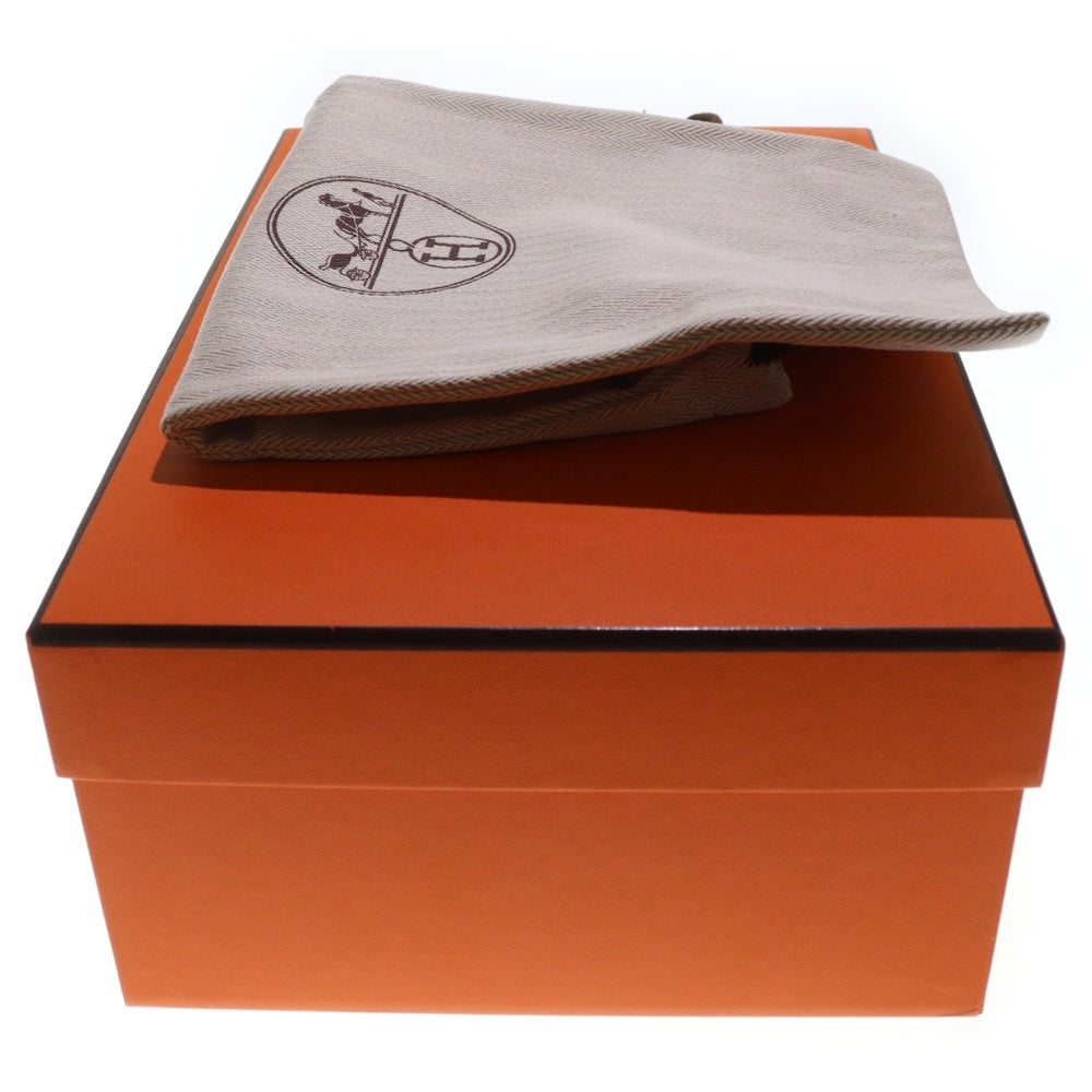 HERMES(エルメス) デイドリーム ケリー バックル レザー レースアップ ローカットシューズ スニーカー シルバー金具 ホワイト レディース