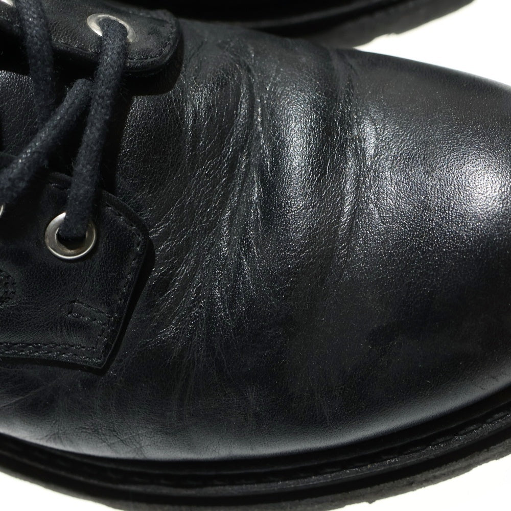 DIOR(ディオール) Explorer エクスプローラー ラバーワッペンロゴ オブリーク柄ジャガード キャンバス レザー レースアップ ショートブーツ シューズ レディース 2WBS21SHOD Y38I