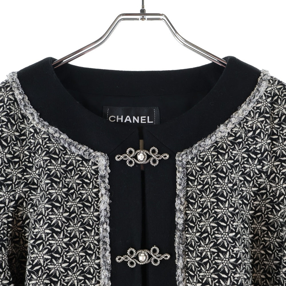 CHANEL(シャネル) 15AW ココマーク ターンロック 総柄ジャガード  
