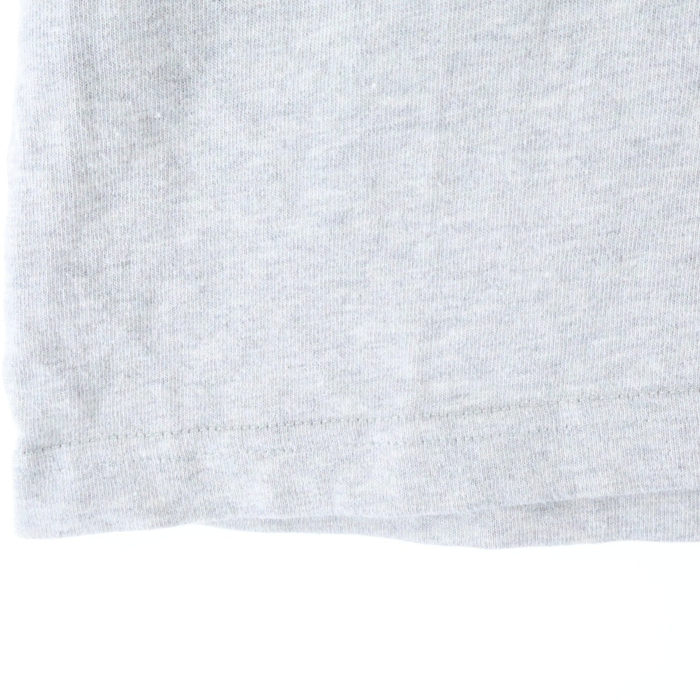 BALENCIAGA(バレンシアガ) バックロゴプリント クルーネック 半袖Tシャツ カットソー グレー 612965