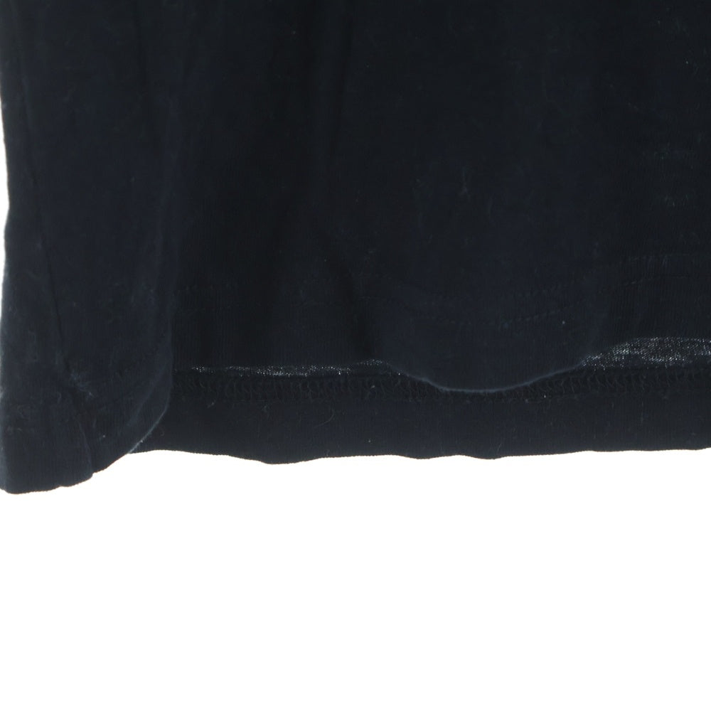 EMPORIO ARMANI(エンポリオアルマーニ) ロゴプリント クルーネック 半袖Tシャツ カットソー ブラック