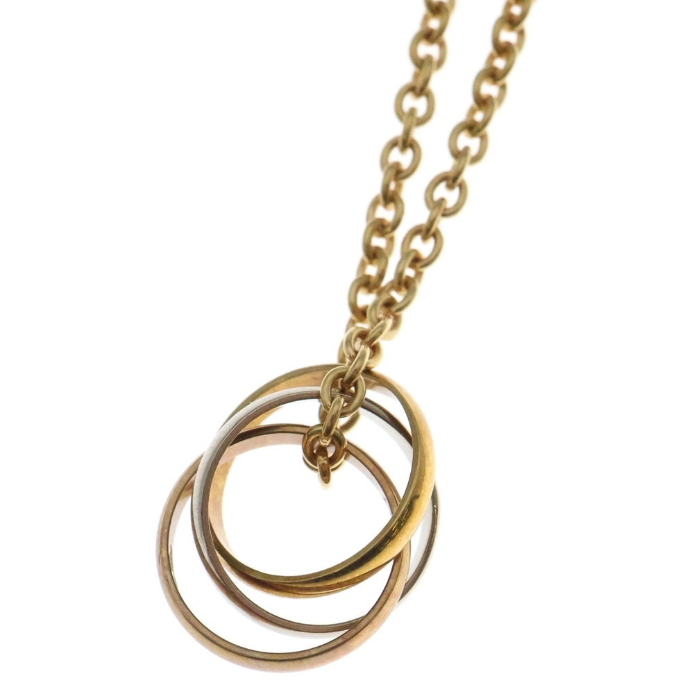 Cartier(カルティエ) ベビートリニティ ネックレス イエローゴールド ピンクゴールド ホワイトゴールド 750YG/PG/WG ジュエリー レディース