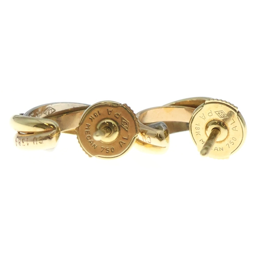 Cartier(カルティエ) トリニティ ピアス イエローゴールド ピンク