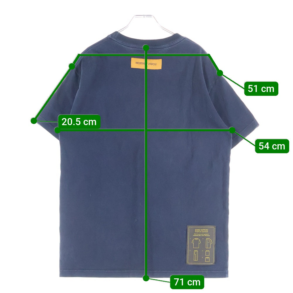 LOUIS VUITTON 23AW インサイドアウト Tシャツ メンズ M LOUIS VUITTON(ルイヴィトン) 23AW インサイドアウト クルーネック