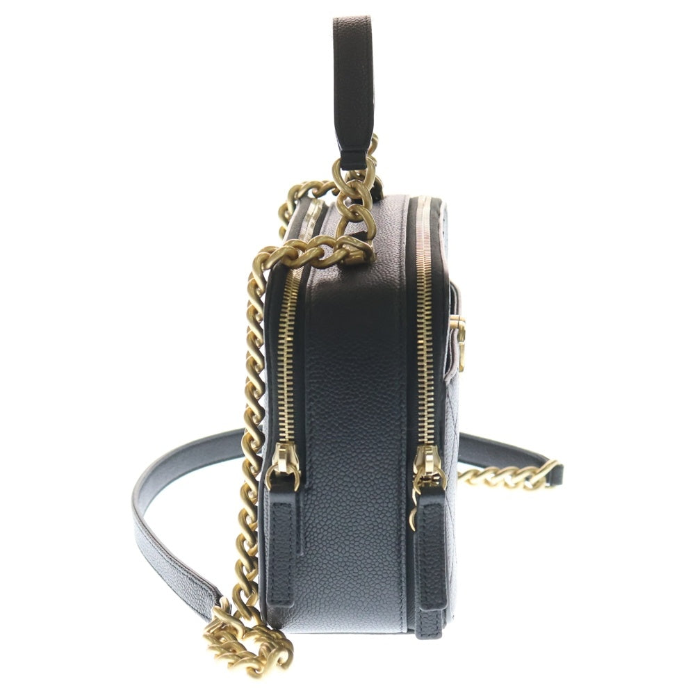 CHANEL(シャネル) マトラッセ チェーンショルダーバッグ ブラック