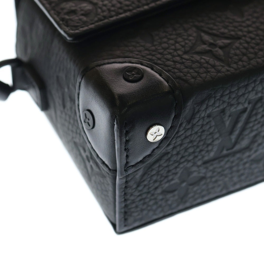 LOUIS VUITTON(ルイヴィトン) トリヨンモノグラム スティーマー ウエアラブルウォレット ブラック レザー ショルダーバッグ M81746 ICタイプ レディース