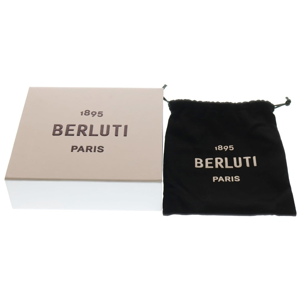 Berluti(ベルルッティ) カリグラフィ ベルト ブラウン×ブラック スクリットレザー リバーシブル