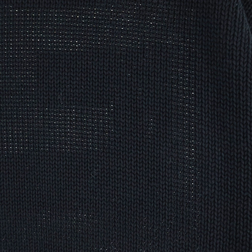 GIVENCHY(ジバンシィ) 4G ロゴジャガード クルーネック プルオーバー コットン 長袖ニット セーター ブラック BM90G9401M