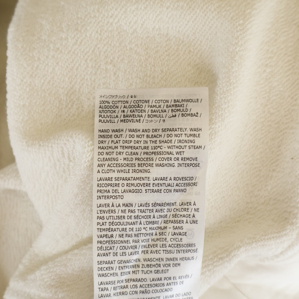 JIL SANDER +(ジルサンダープラス) 22AW ロゴプリント プルオーバースウェットパーカー フーディー ホワイト J47GU0002 J45050
