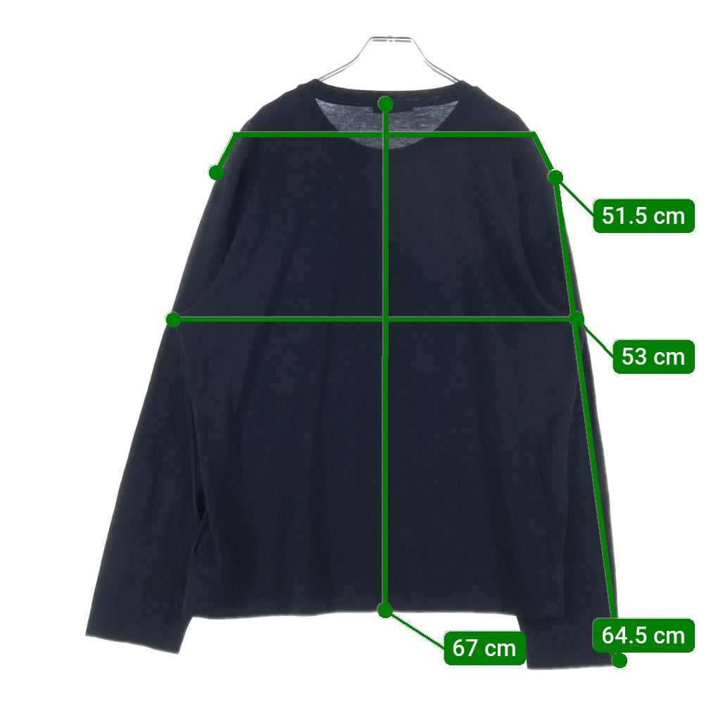 VERSACE(ヴェルサーチ) メデューサロゴ ラインストーン クルーネック