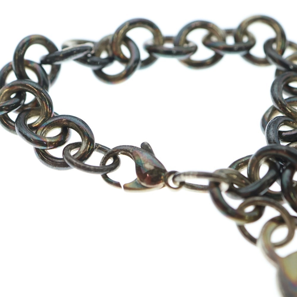 TIFFANY & Co.(ティファニー) リターントゥティファニー スプラッシュ ハート ブレスレット チェーン シルバー Ag925 32.8g レディース