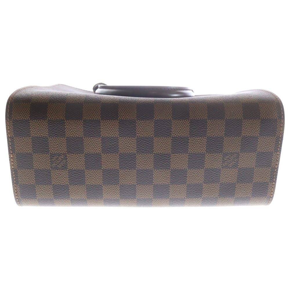 LOUIS VUITTON(ルイヴィトン) トリアナ ダミエ PVC レザー 2WAY ハンド ショルダーバッグ ゴールド金具 ブラウン N51155 レディース