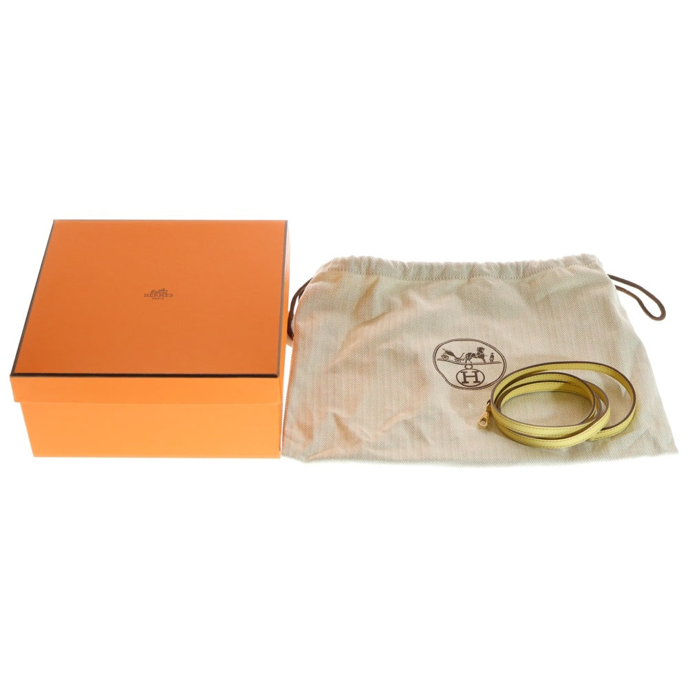 HERMES(エルメス) ミニケリー ヴェルソ 外縫い ドレ リモンチェッロ