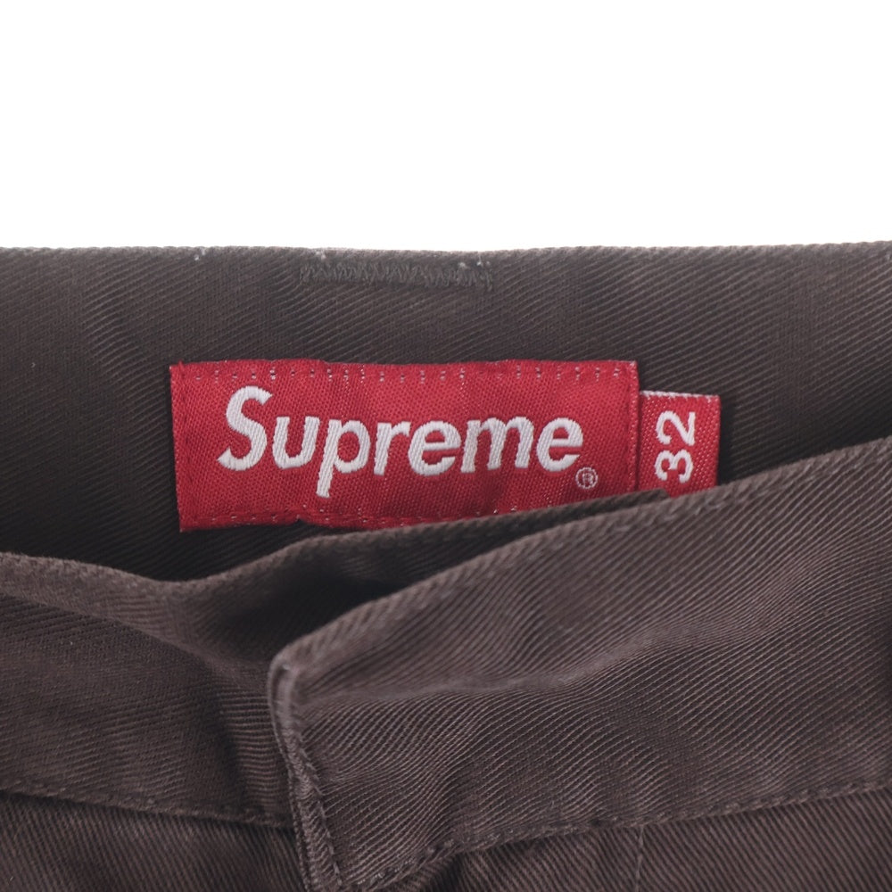 SUPREME(シュプリーム) AEON FLUX WORK SHORTS ブラウン