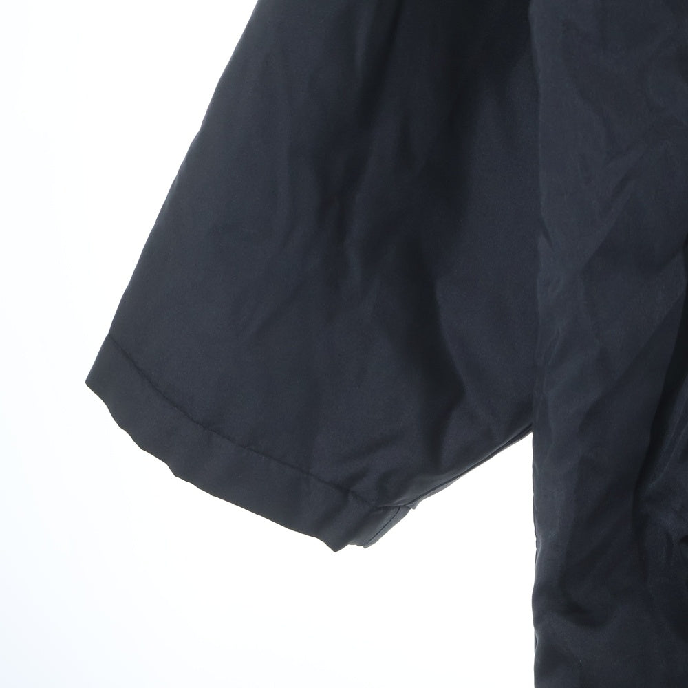 COMME des GARCONS(コムデギャルソン) Boa Over Coat 裏地ボア ナイロン ロングコート アウター ブラック レディース