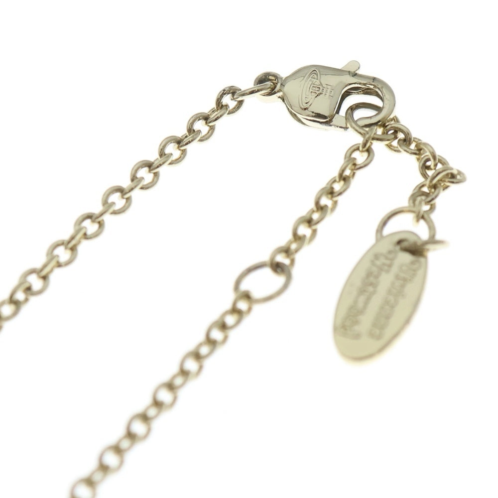 Vivienne Westwood(ヴィヴィアンウエストウッド) オーブ ネックレス ラインストーン ゴールド GP アクセサリー レディース