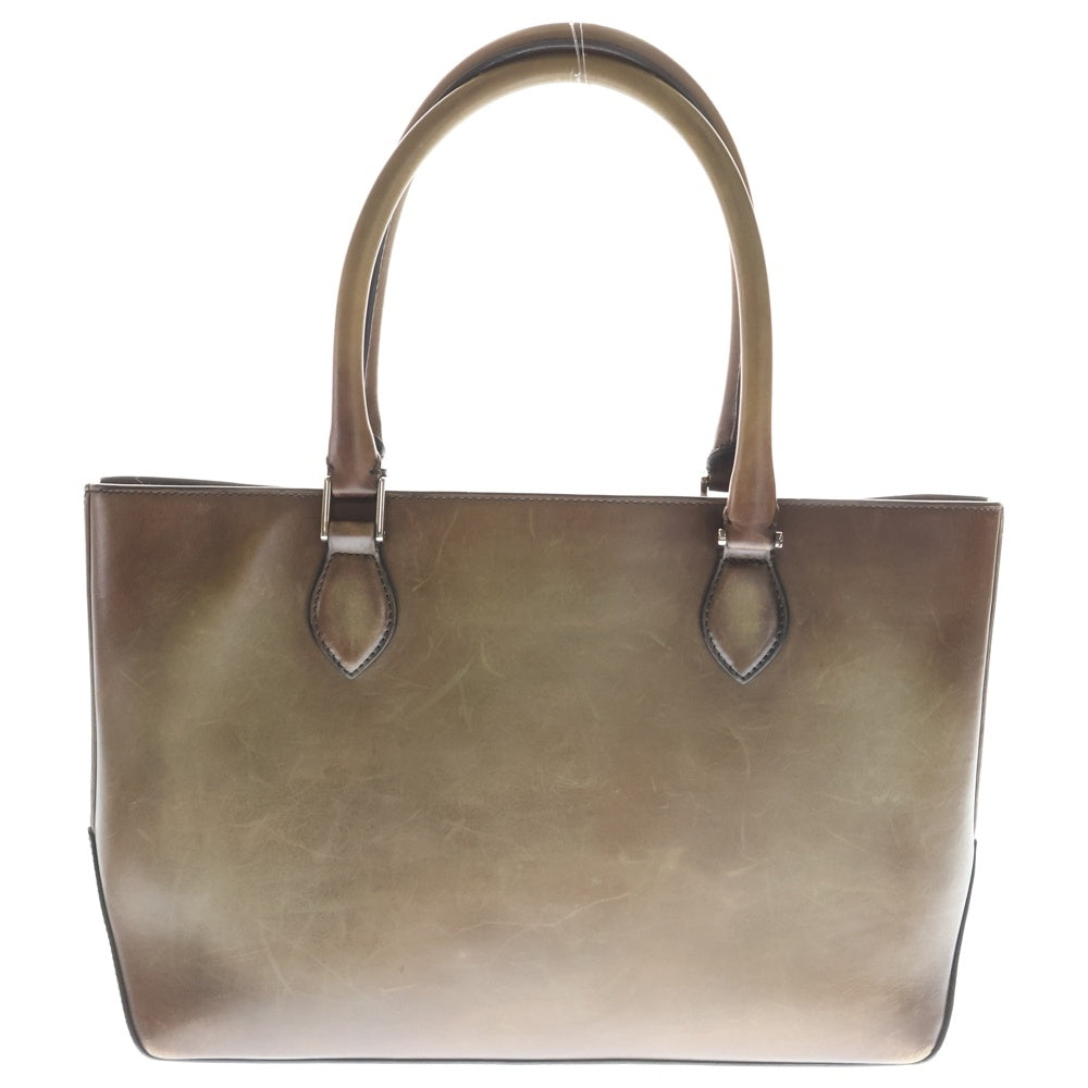 Berluti(ベルルッティ) カリグラフィ トゥジュール トートバッグ　ブラウン