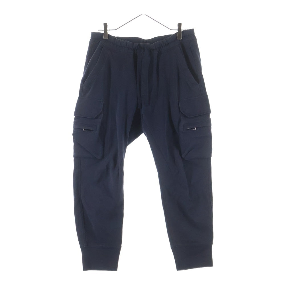 EMPORIO ARMANI(エンポリオアルマーニ) コットン ストレッチ カーゴパンツ ネイビー