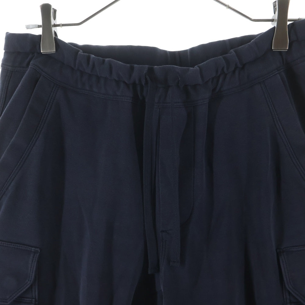 EMPORIO ARMANI(エンポリオアルマーニ) コットン ストレッチ カーゴパンツ ネイビー