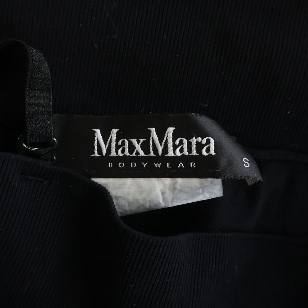 Max Mara(マックスマーラ) MMロゴプレート キャミソール ブラック レディース