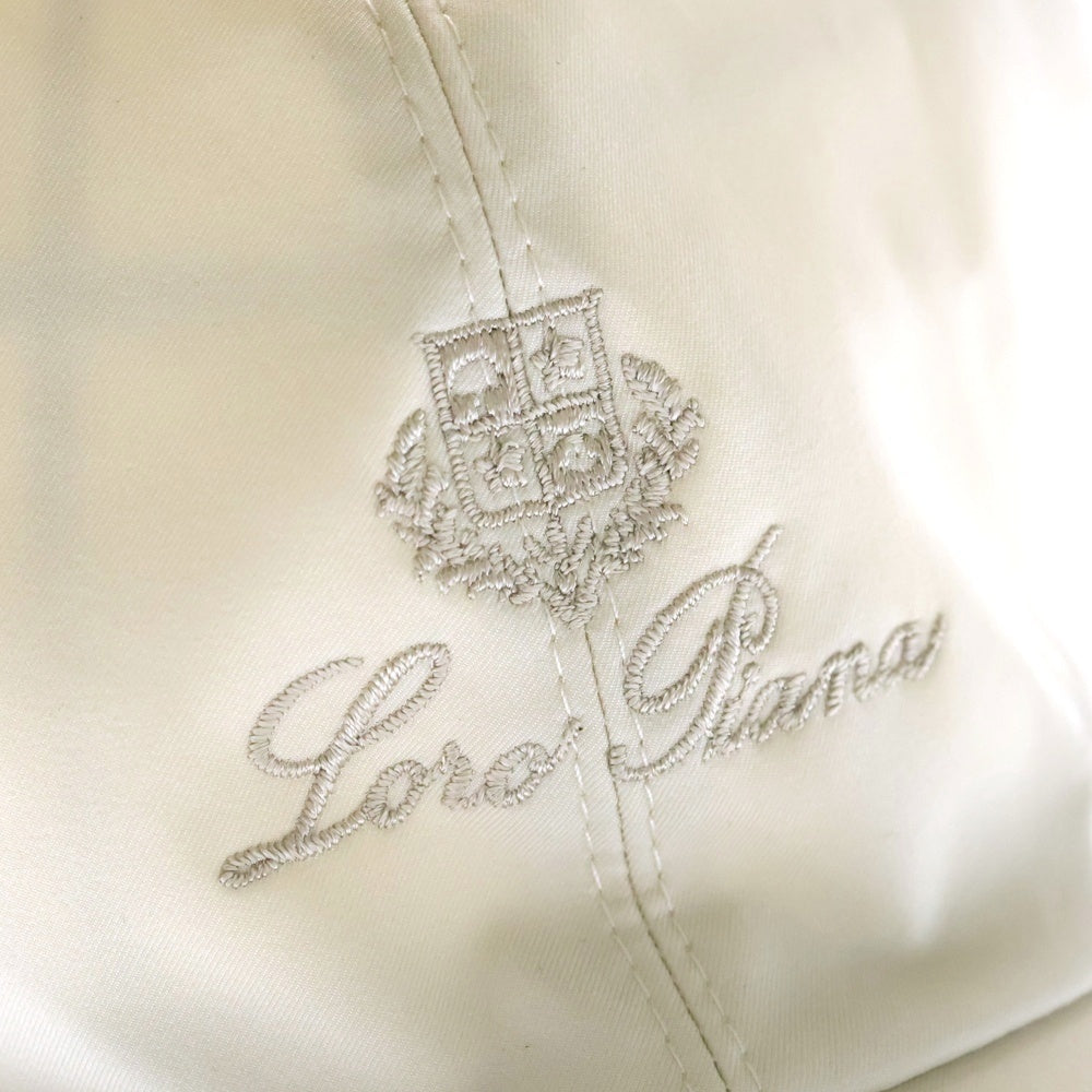 Loro Piana(ロロピアーナ) ロゴ刺繍 マイクロファイバー ベースボール