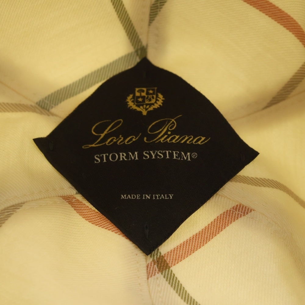 Loro Piana(ロロピアーナ) ロゴ刺繍 マイクロファイバー ベースボール