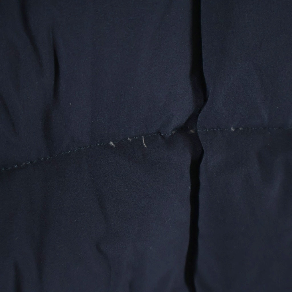 MOORER(ムーレー) MORESCO-KN モレスコ ファーフーデッド ダウン ロングジャケット コート ネイビー