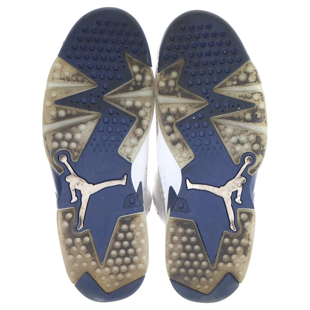 NIKE(ナイキ) AIR JORDAN 6 MIDNIGHT NAVY (2022) エアジョーダン6 ミッドナイトネイビー ハイカットスニーカー ホワイト/ネイビー CT8529-141