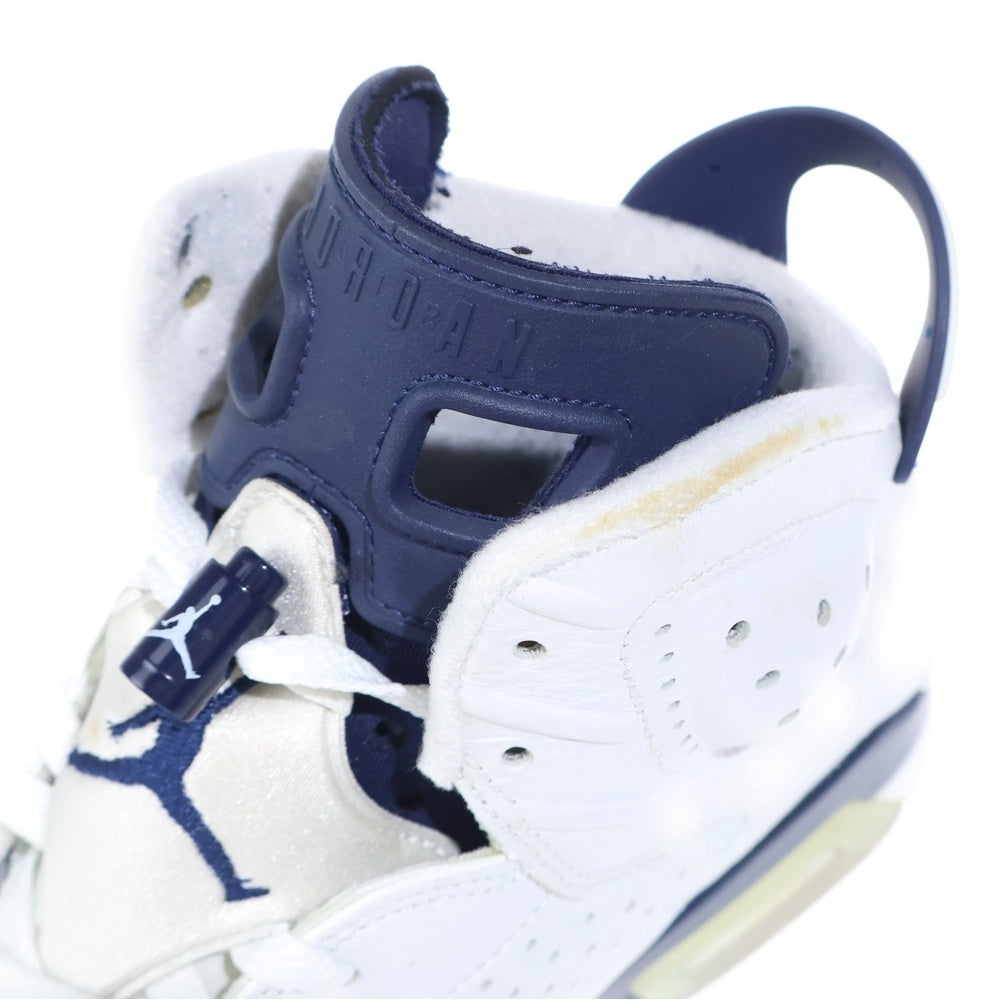 NIKE(ナイキ) AIR JORDAN 6 MIDNIGHT NAVY (2022) エアジョーダン6 ミッドナイトネイビー ハイカットスニーカー ホワイト/ネイビー CT8529-141