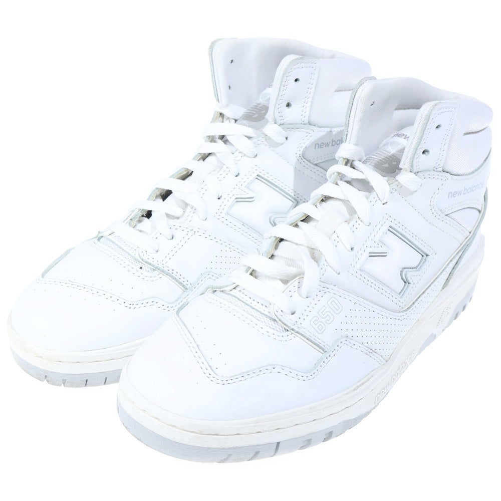 New Balance(ニューバランス) 650 Triple Whiteトリプルホワイト ハイカットスニーカー ホワイト BB650RWW