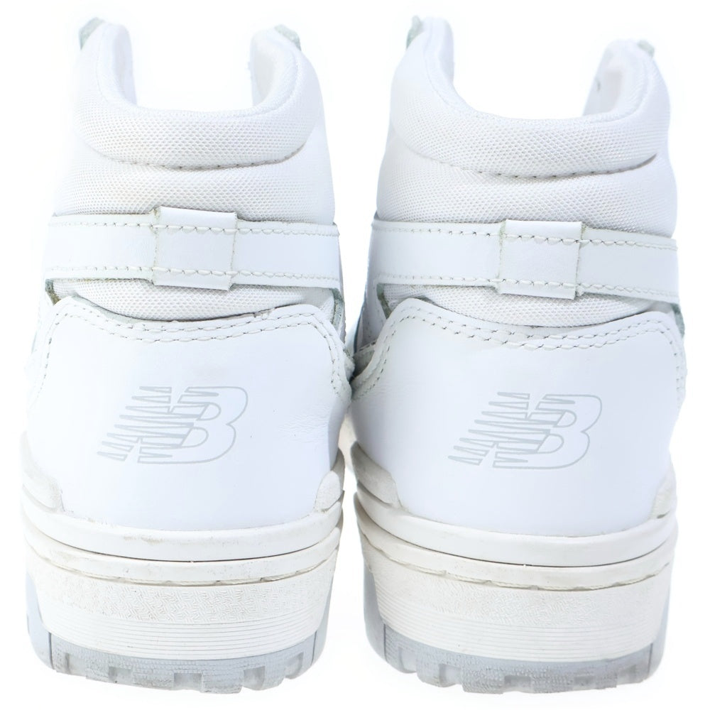 New Balance(ニューバランス) 650 Triple Whiteトリプルホワイト ハイカットスニーカー ホワイト BB650RWW