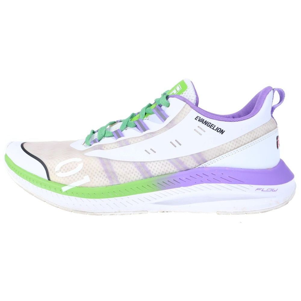 FILA(フィラ) WAVELET ALPHA EVANGELION LIMITED WHITE ウェーブレット アルファ エヴァンゲリオン リミテッド 初号機モデル ローカットスニーカー UFW20012-148
