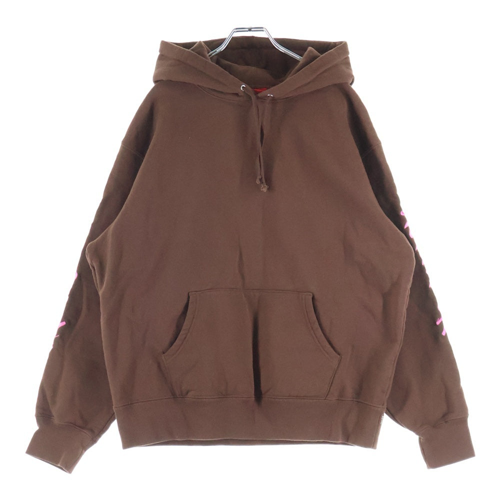 SUPREME(シュプリーム) 21AW Guardian Hooded Sweatshirt ガーディアン ワッペン プルオーバー スウェットパーカー ブラウン