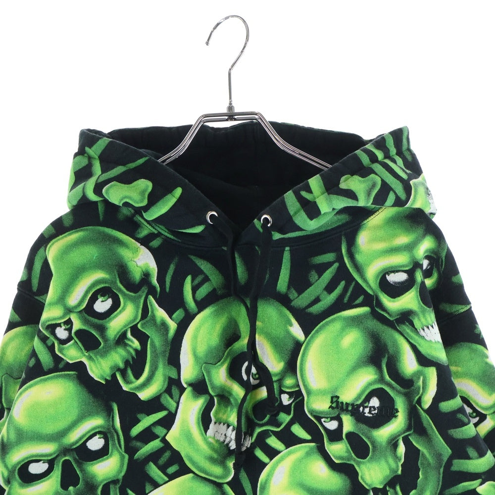 SUPREME(シュプリーム) 18SS Skull Pile Hooded Sweatshirt スカルパイル スウェットパーカー