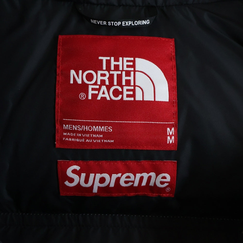 SUPREME(シュプリーム) ×THE NORTH FACE 24AW Nuptse Raymond Pettibon ザノースフェイス ヌプシ ダウンジャケット ブラック ND524021