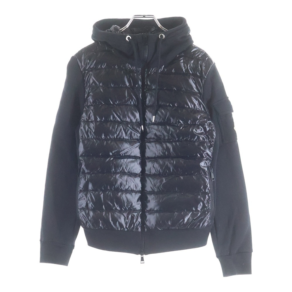 MONCLER(モンクレール) 21AW スウェット切替 ダウンジャケット ブラック G20938G00028 809DH