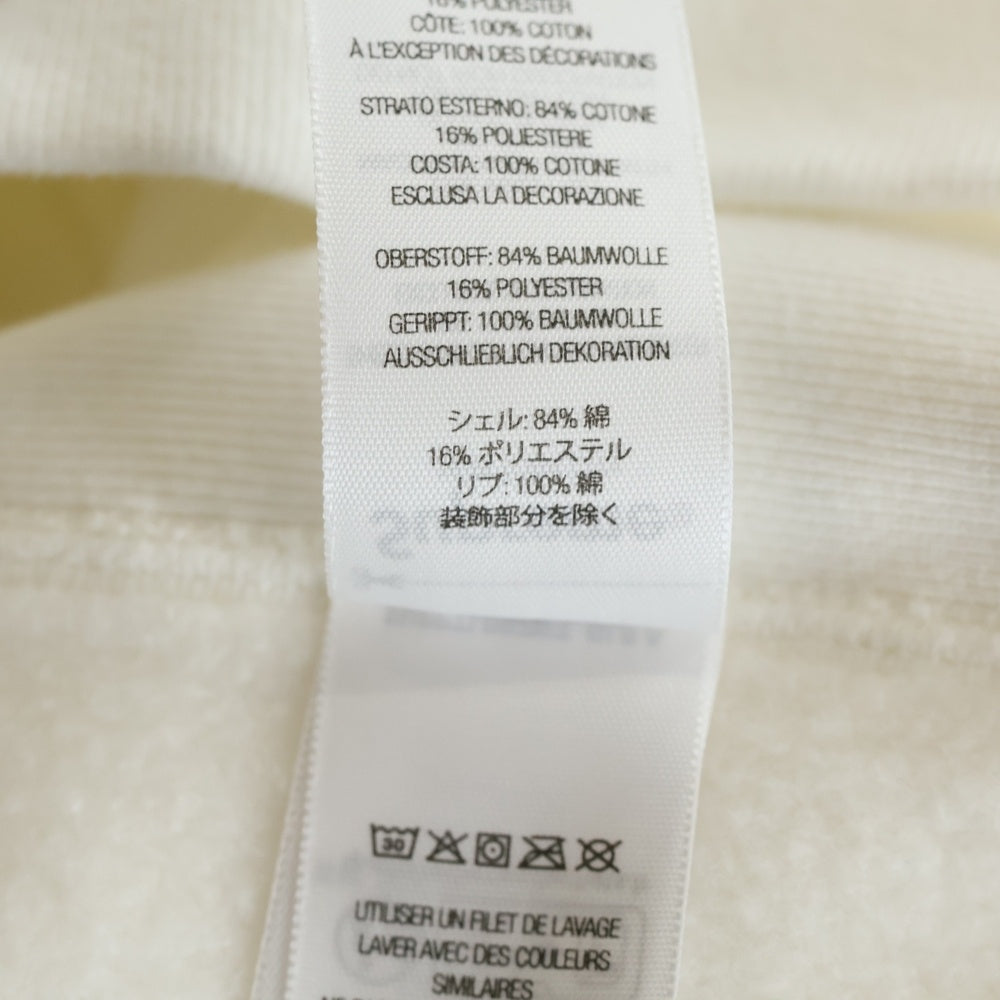 SUPREME(シュプリーム) 25SS Washed Box Logo Crewneck ウォッシュド ボックスロゴプリント クルーネック プルオーバースウェットトレーナー ホワイト