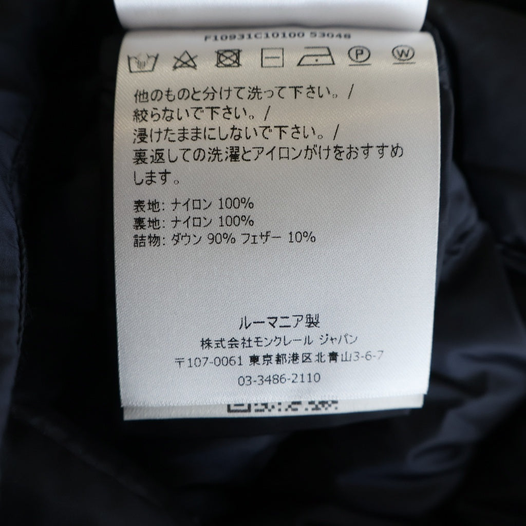 MONCLER(モンクレール) BARBEL GIUBBOTTO ダウンコート ネイビー #1 F10931C10100 53048 レディース