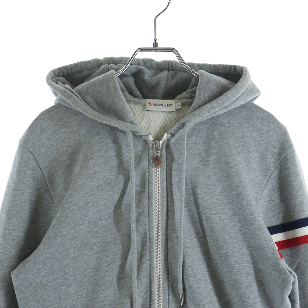 MONCLER(モンクレール) コットンジップパーカー グレー #S COMM 2009 1116 レディース