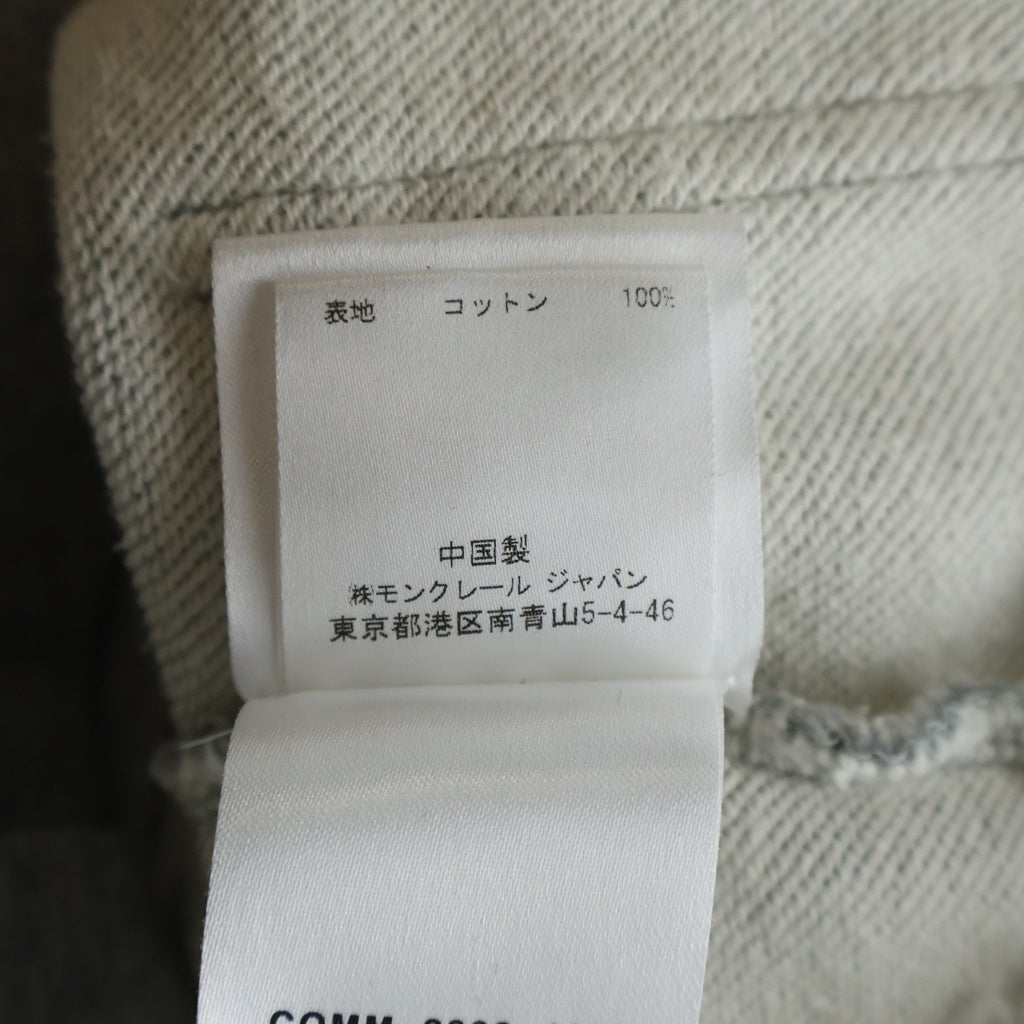 MONCLER(モンクレール) コットンジップパーカー グレー #S COMM 2009 1116 レディース