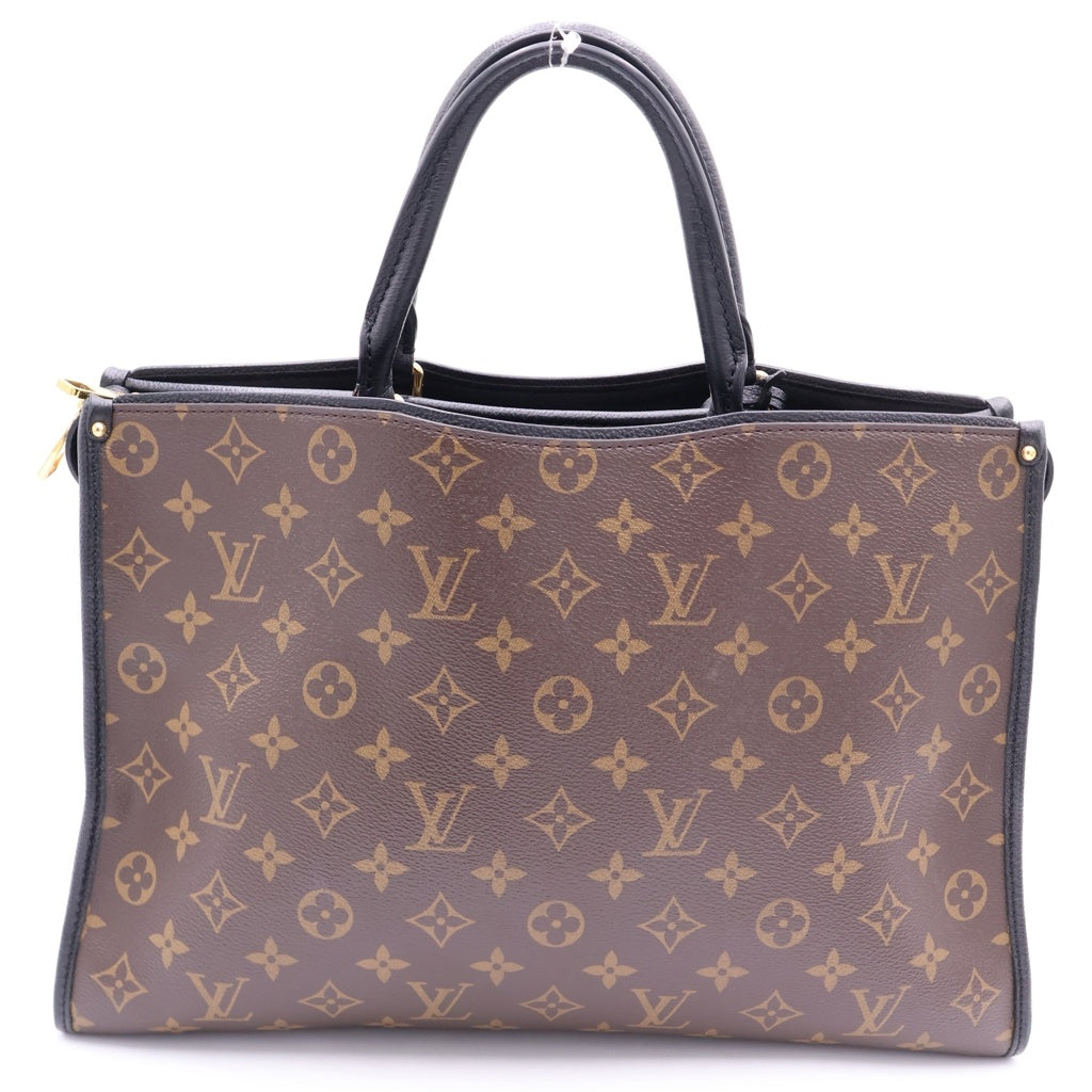 LOUIS VUITTON(ルイヴィトン) モノグラム ポパンクールMM PVC レザー ゴールド金具 2WAY トートバッグ ハンドバッグ ショルダーバッグ M43435 ブラウン レディース