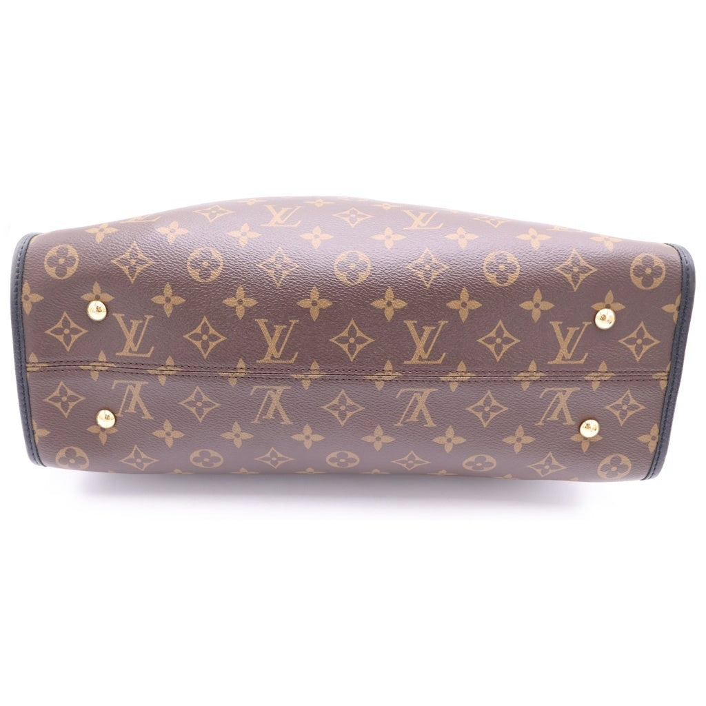 LOUIS VUITTON(ルイヴィトン) モノグラム ポパンクールMM PVC レザー ゴールド金具 2WAY トートバッグ ハンドバッグ ショルダーバッグ M43435 ブラウン レディース